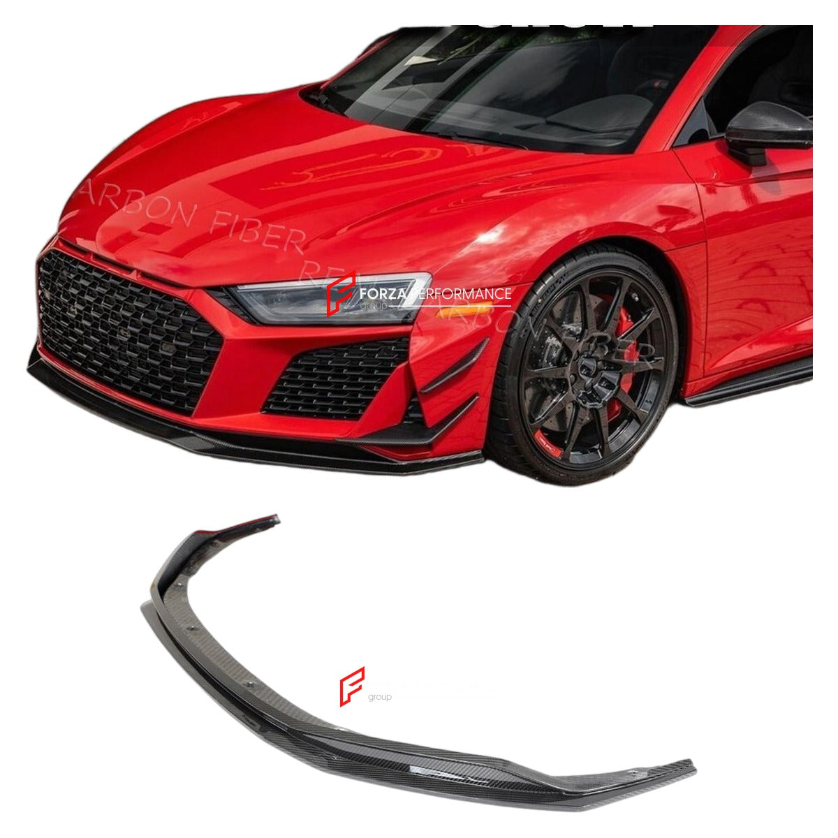 DRY CARBON FRONT LIP for AUDI R8 V10 COUPE 2023 - 2024 FORZA PERFORMANCE Custom Fit
Set includes:

Front Lip
Material: Dry Carbon

NOTE: Professional installation is required.

Why “Contact Us for Pricing”?
We don’t display fixed prices because our goal is to offer you the most competitive deal possible. Product costs often decrease over time, and by requesting a quote, you’ll receive our most up-to-date price on market.

SECURED PAYMENT METHODS
PayPal (+4.4% fee)
Visa / Mastercard / American Express (throu
