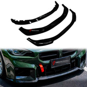 Dry Carbon Front Lip for BMW M2 G87 2023+
Set includes:

Front Lip
Material: Dry Carbon

NOTE: Professional installation is required.