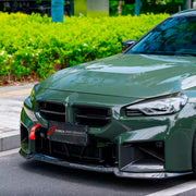 Dry Carbon Front Lip for BMW M2 G87 2023+
Set includes:

Front Lip
Material: Dry Carbon

NOTE: Professional installation is required.