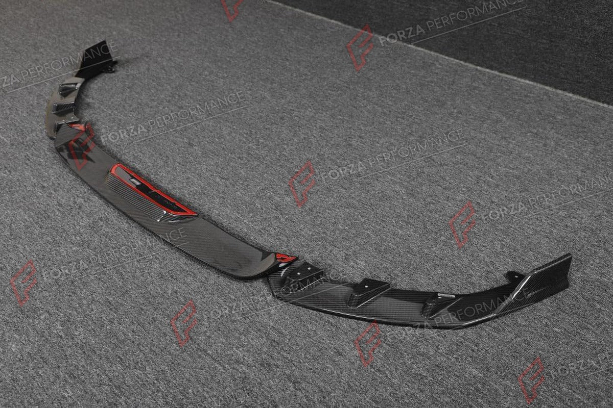 DRY CARBON FRONT LIP for BMW M2 G87 COUPE 2022 - 2024 FORZA PERFORMANCE Custom Fit
Set includes:

Front Lip
Material: Dry Carbon

NOTE: Professional installation is required.

Why “Contact Us for Pricing”?
We don’t display fixed prices because our goal is to offer you the most competitive deal possible. Product costs often decrease over time, and by requesting a quote, you’ll receive our most up-to-date price on market.

SECURED PAYMENT METHODS
PayPal (+4.4% fee)
Visa / Mastercard / American Express (throug