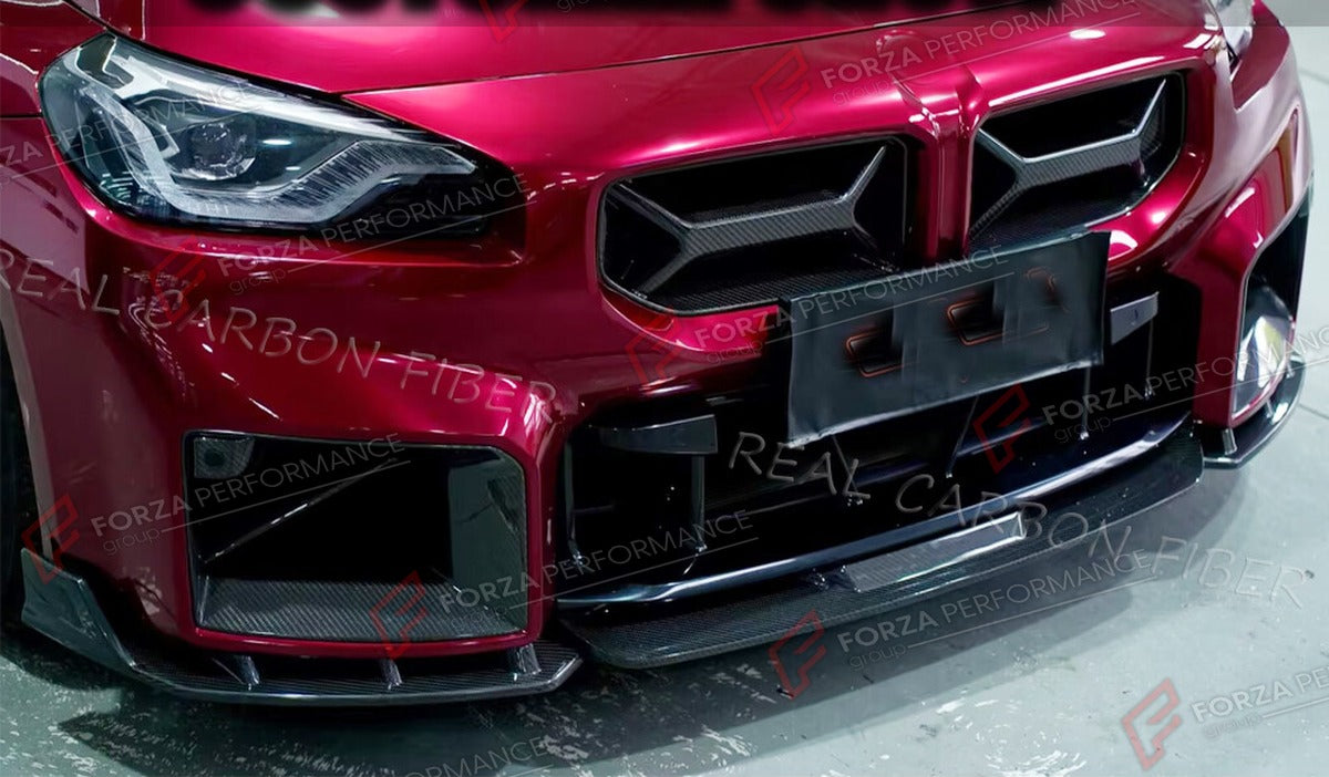 DRY CARBON FRONT LIP for BMW M2 G87 COUPE 2022 - 2024 FORZA PERFORMANCE Custom Fit
Set includes:

Front Lip
Material: Dry Carbon

NOTE: Professional installation is required.

Why “Contact Us for Pricing”?
We don’t display fixed prices because our goal is to offer you the most competitive deal possible. Product costs often decrease over time, and by requesting a quote, you’ll receive our most up-to-date price on market.

SECURED PAYMENT METHODS
PayPal (+4.4% fee)
Visa / Mastercard / American Express (throug