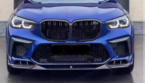DRY CARBON FRONT LIP for BMW X5M F95 PRE LCI 2020 - 2023