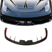 DRY CARBON FRONT LIP for FERRARI 458 SPECIALE 2013 - 2015

Set includes:

Front Lip

Material:  Carbon Fiber

NOTE: Professional installation is required.

CONTACT US FOR PRICING
