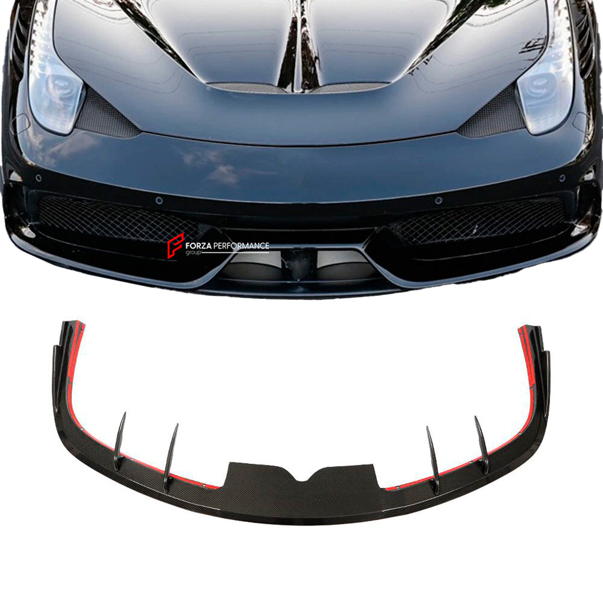 DRY CARBON FRONT LIP for FERRARI 458 SPECIALE 2013 - 2015

Set includes:

Front Lip

Material:  Carbon Fiber

NOTE: Professional installation is required.

CONTACT US FOR PRICING