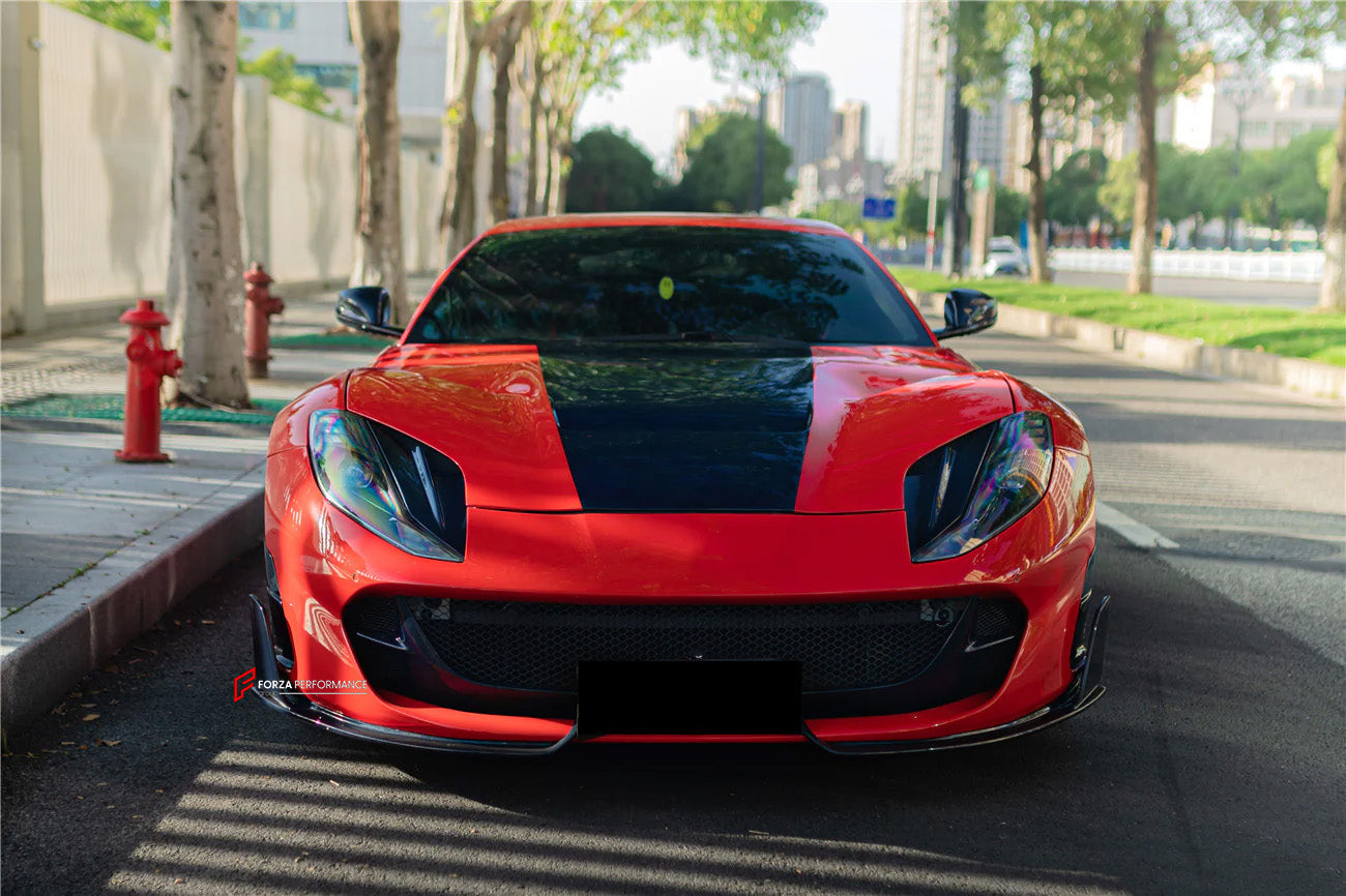 DRY CARBON FRONT LIP for FERRARI 812 SUPERFAST GTS 2017 - 2024

Set includes:

Front Lip

Material: Dry Carbon

Note: Professional installation is required