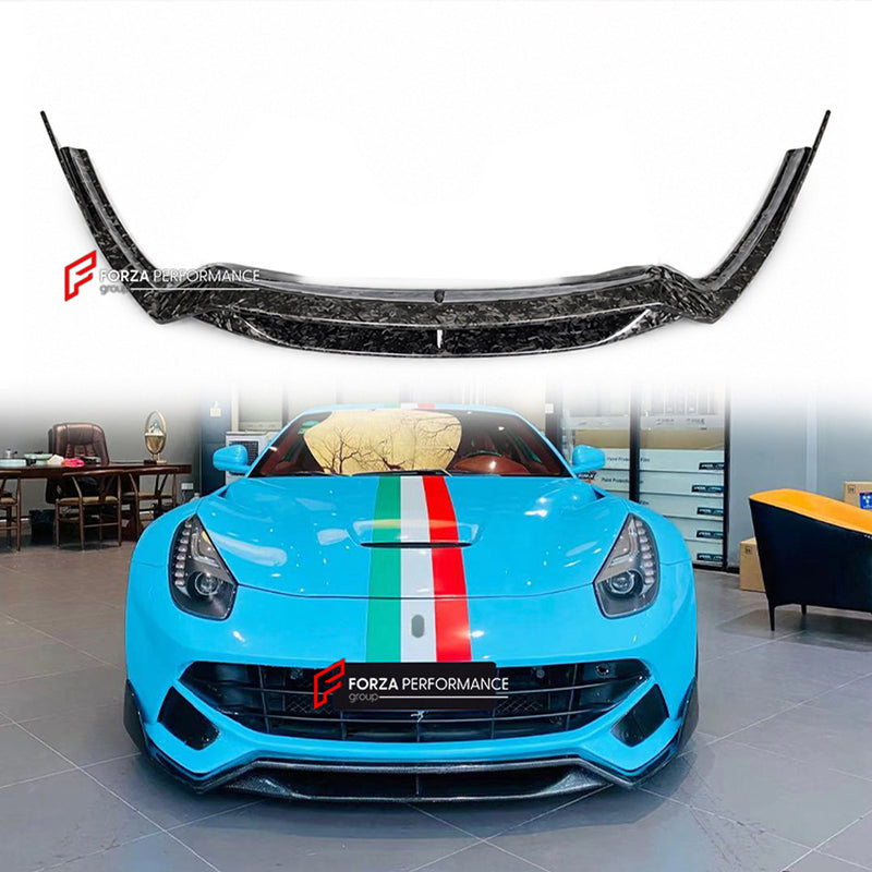 DRY CARBON FRONT LIP for FERRARI F12 BERLINETTA 2012 - 2017