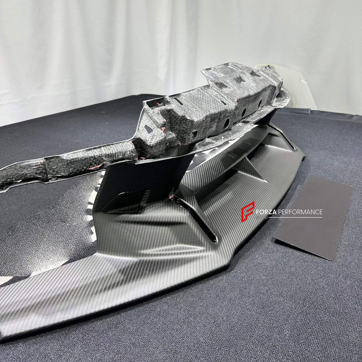 DRY CARBON FRONT LIP for LAMBORGHINI HURACAN LP 640-2 STO 2021 - 2024 FORZA PERFORMANCE custom fit OEM Style

Set includes:
Front Lip

Material: Dry Carbon

NOTE: Professional installation is required.