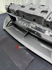 DRY CARBON FRONT LIP for LAMBORGHINI HURACAN LP 640-2 STO 2021 - 2024 FORZA PERFORMANCE custom fit OEM Style

Set includes:
Front Lip

Material: Dry Carbon

NOTE: Professional installation is required.