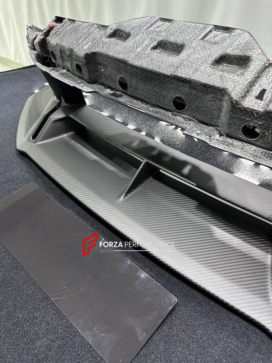 DRY CARBON FRONT LIP for LAMBORGHINI HURACAN LP 640-2 STO 2021 - 2024 FORZA PERFORMANCE custom fit OEM Style

Set includes:
Front Lip

Material: Dry Carbon

NOTE: Professional installation is required.