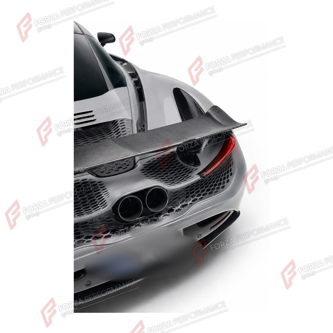 DRY CARBON FRONT LIP for MCLAREN 750S 2023+

Set includes:
Front Lip

Material: Dry Carbon

NOTE: Professional installation is required.