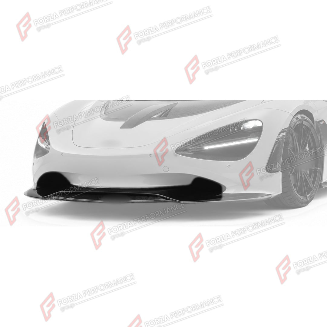DRY CARBON FRONT LIP for MCLAREN 750S 2023+

Set includes:
Front Lip

Material: Dry Carbon

NOTE: Professional installation is required.