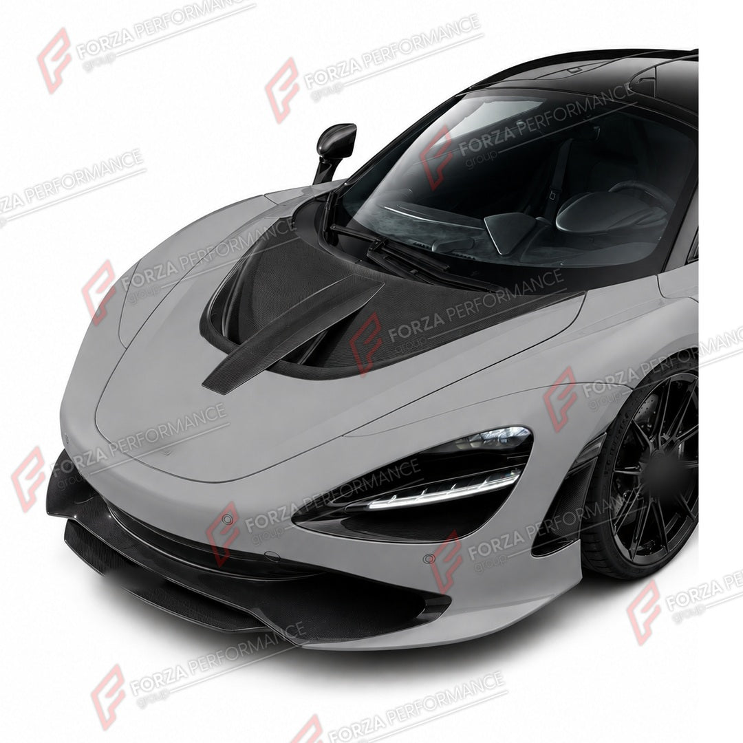 DRY CARBON FRONT LIP for MCLAREN 750S 2023+

Set includes:
Front Lip

Material: Dry Carbon

NOTE: Professional installation is required.