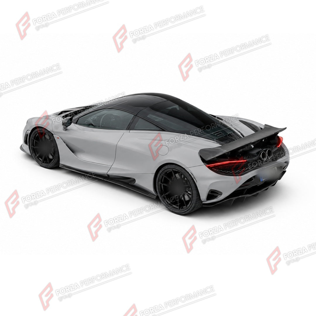 DRY CARBON FRONT LIP for MCLAREN 750S 2023+

Set includes:
Front Lip

Material: Dry Carbon

NOTE: Professional installation is required.