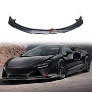 DRY CARBON FRONT LIP for MCLAREN ARTURA 2021+ FORZA PERFORMANCE custom fit N Style

Set includes:
Front Lip

Material: Dry Carbon

NOTE: Professional installation is required.