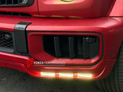DRY CARBON FRONT LIP for MERCEDES BENZ G CLASS G63 AMG W465 2025+ custom fit WIDESTAR
