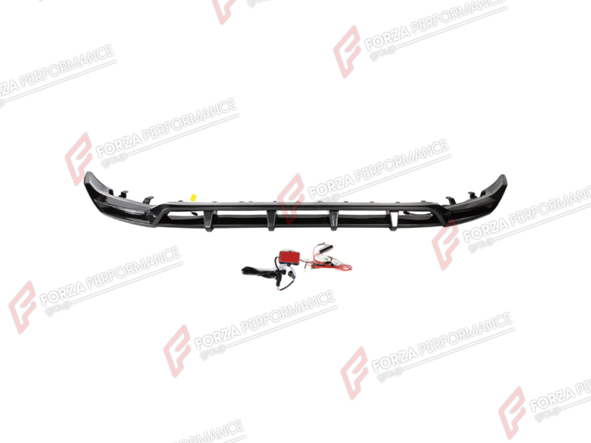 DRY CARBON FRONT LIP for MERCEDES-BENZ G-CLASS W464 2019 - 2024 FORZA PERFORMANCE custom fit Shark Style

Set includes:
Front Lip

Material: Dry Carbon

NOTE: Professional installation is required.