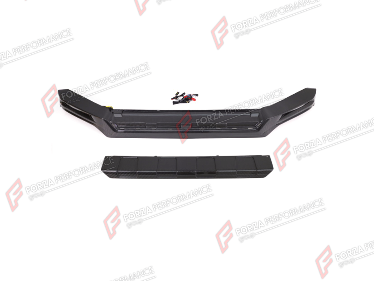 DRY CARBON FRONT LIP for MERCEDES-BENZ G-CLASS W464 G63 2019 - 2024

Set includes:
Front Lip

Material: Dry Carbon

NOTE: Professional installation is required.