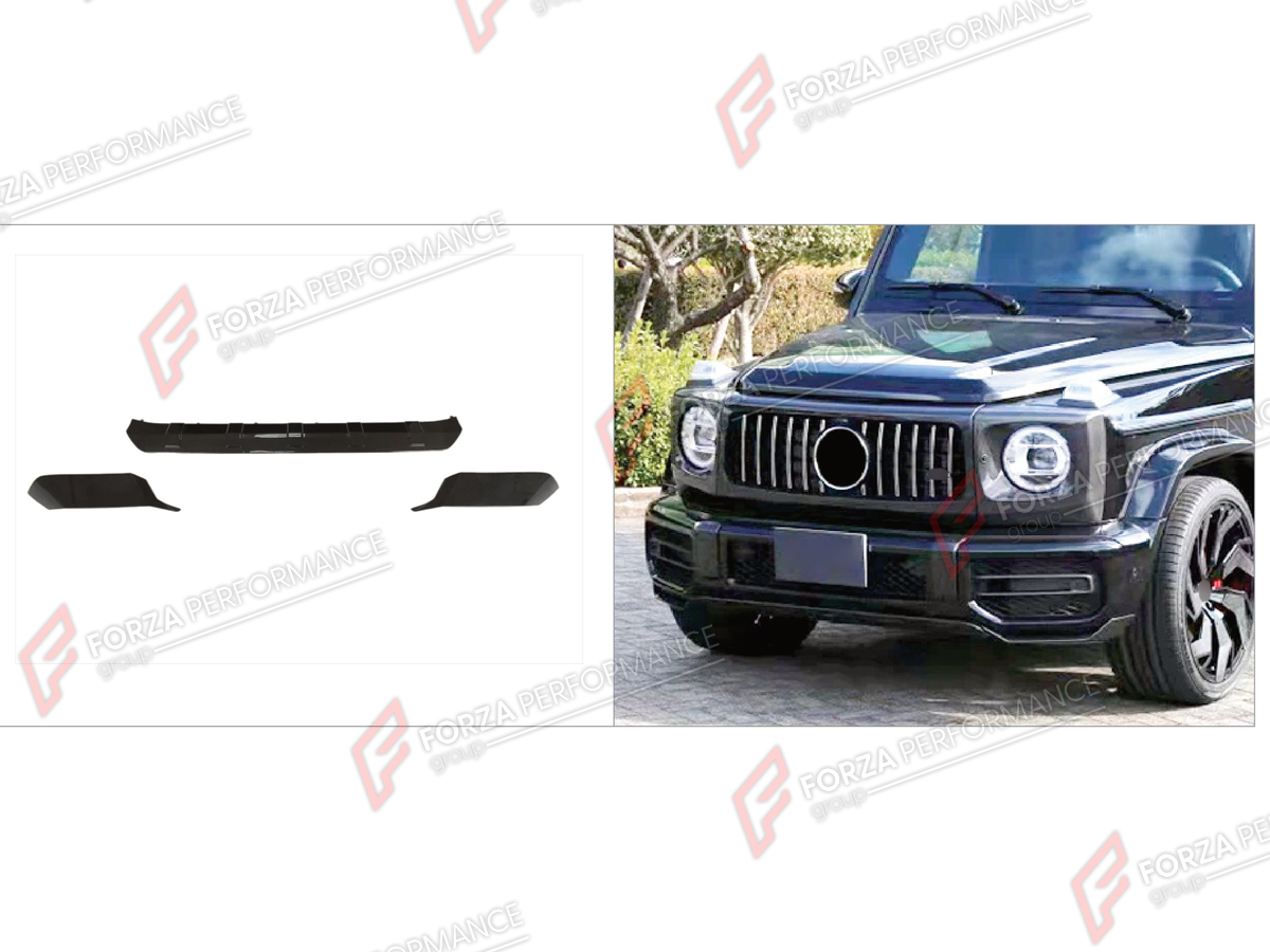 DRY CARBON FRONT LIP for MERCEDES-BENZ G-CLASS W464 G63 2019 - 2024 FORZA PERFORMANCE custom fit JCW Style

Set includes:
Front Lip

Material: Dry Carbon

NOTE: Professional installation is required.