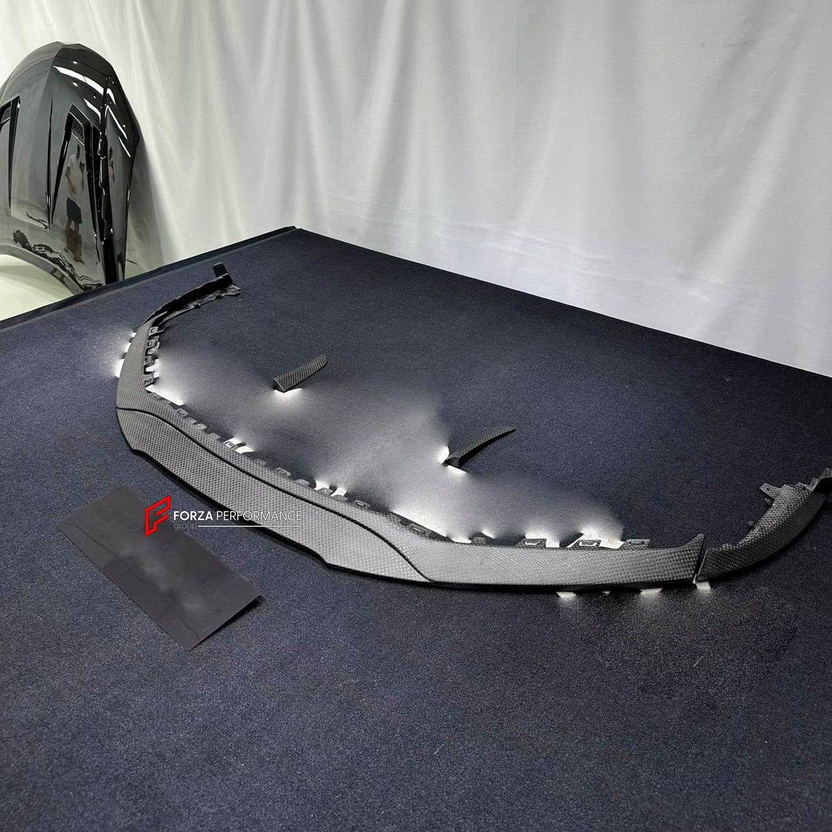 Dry Carbon Front Lip for Porsche 911 992.2 2024+
Set includes:

Front Lip
Material: Dry Carbon

NOTE: Professional installation is required.