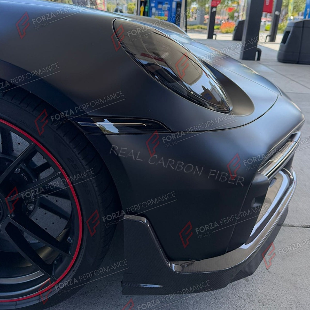 DRY CARBON FRONT LIP for PORSCHE 911 992 TURBO S 2019 - 2023 FORZA PERFORMANCE Custom Fit
Set includes:

Front Lip
Material: Dry Carbon

NOTE: Professional installation is required.

Why “Contact Us for Pricing”?
We don’t display fixed prices because our goal is to offer you the most competitive deal possible. Product costs often decrease over time, and by requesting a quote, you’ll receive our most up-to-date price on market.

SECURED PAYMENT METHODS
PayPal (+4.4% fee)
Visa / Mastercard / American Express 