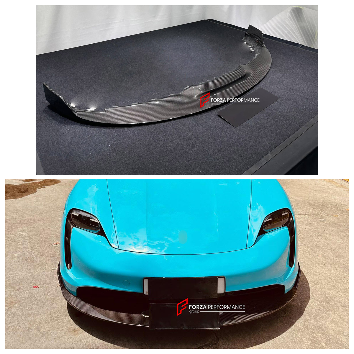 DRY CARBON FRONT LIP for PORSCHE TAYCAN J1 2019 - 2024

Set includes:
Front Lip

Material: Dry Carbon

NOTE: Professional installation is required.