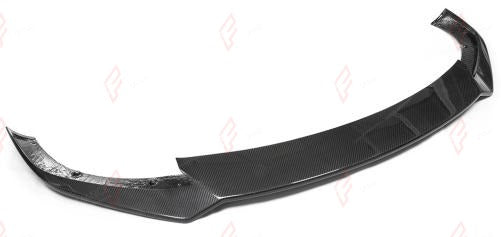 DRY CARBON FRONT LIP for TESLA MODEL S 2021+ A Style
Set includes:

Front Lip
Material: Dry Carbon

NOTE: Add-on type - installs over the original part. Professional installation is required.