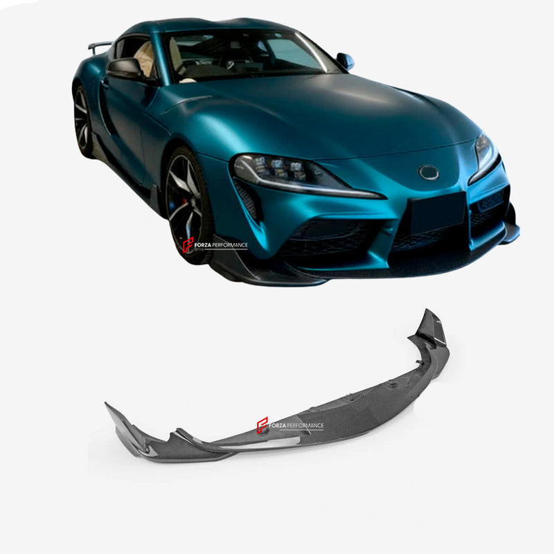 DRY CARBON FRONT LIP for TOYOTA GR SUPRA A90 2019+