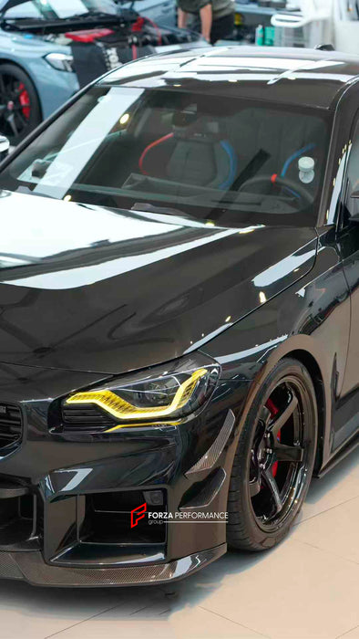 DRY CARBON FRONT LIP FRONT BUMPER CANARDS MIRROR COVERS SIDE SKIRTS BMW M2 G87 2023+

Set includes:

Front Lip
Front Bumper Canards
Mirror Covers
Side Skirts

Material: Dry Carbon

Note: Professional installation are required.

Payment ►
Visa

Mastercard

PayPal with a credit card (add 4.4% at checkout)
Payoneer
Cryptocurrency
Shipment ►
By express DHL/UPS/TNT/FedEx
To the local international airport
Special line by air
Special line by the sea
To Europe and the UK by train

Please let us know which shipping