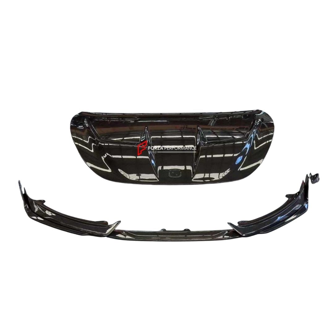 DRY CARBON FRONT LIP HOOD BONNET for XIAOMI SU7 2024+
Set includes:

Front Lip
Hood Bonnet
Material: Dry Carbon

NOTE: Professional installation is required.