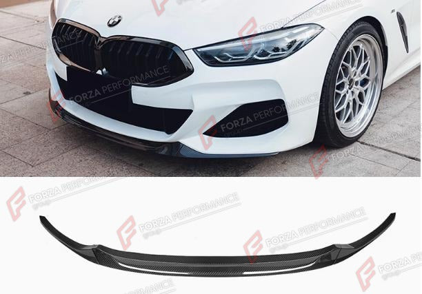 DRY CARBON FRONT LIP MP STYLE for BMW 8 SERIES G14 G15 G16 2018+