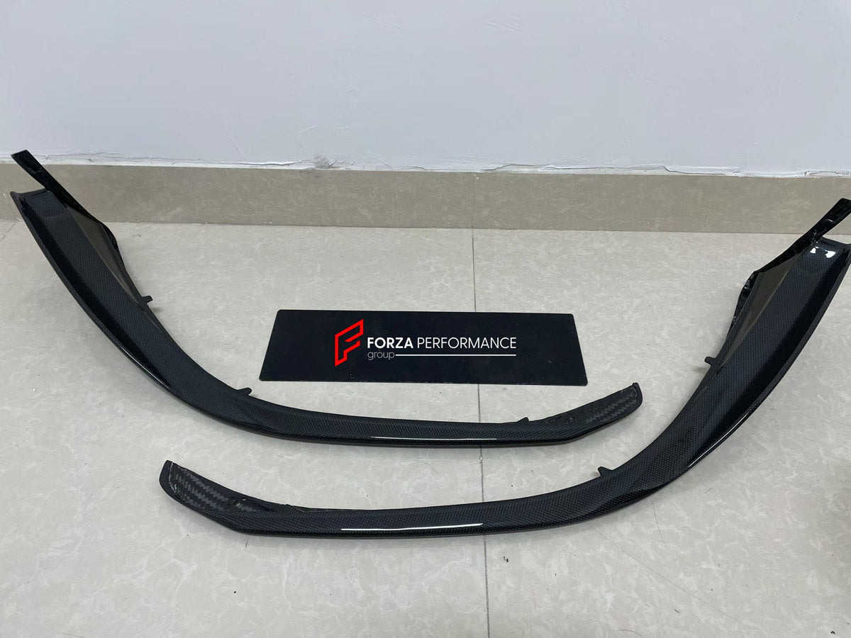 DRY CARBON FRONT LIP SPLITTER for FERRARI 296 GTB GTS 2022+

Set includes:
Front Lip Splitter

Material: Dry Carbon

NOTE: Professional installation is required.