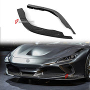 DRY CARBON FRONT LIP SPLITTER for FERRARI F8 TRIBUTO SPIDER 2019 - 2022 FORZA PERFORMANCE custom fit OEM Style

Set includes:
Front Lip Splitter

Material: Dry Carbon

NOTE: Professional installation is required.