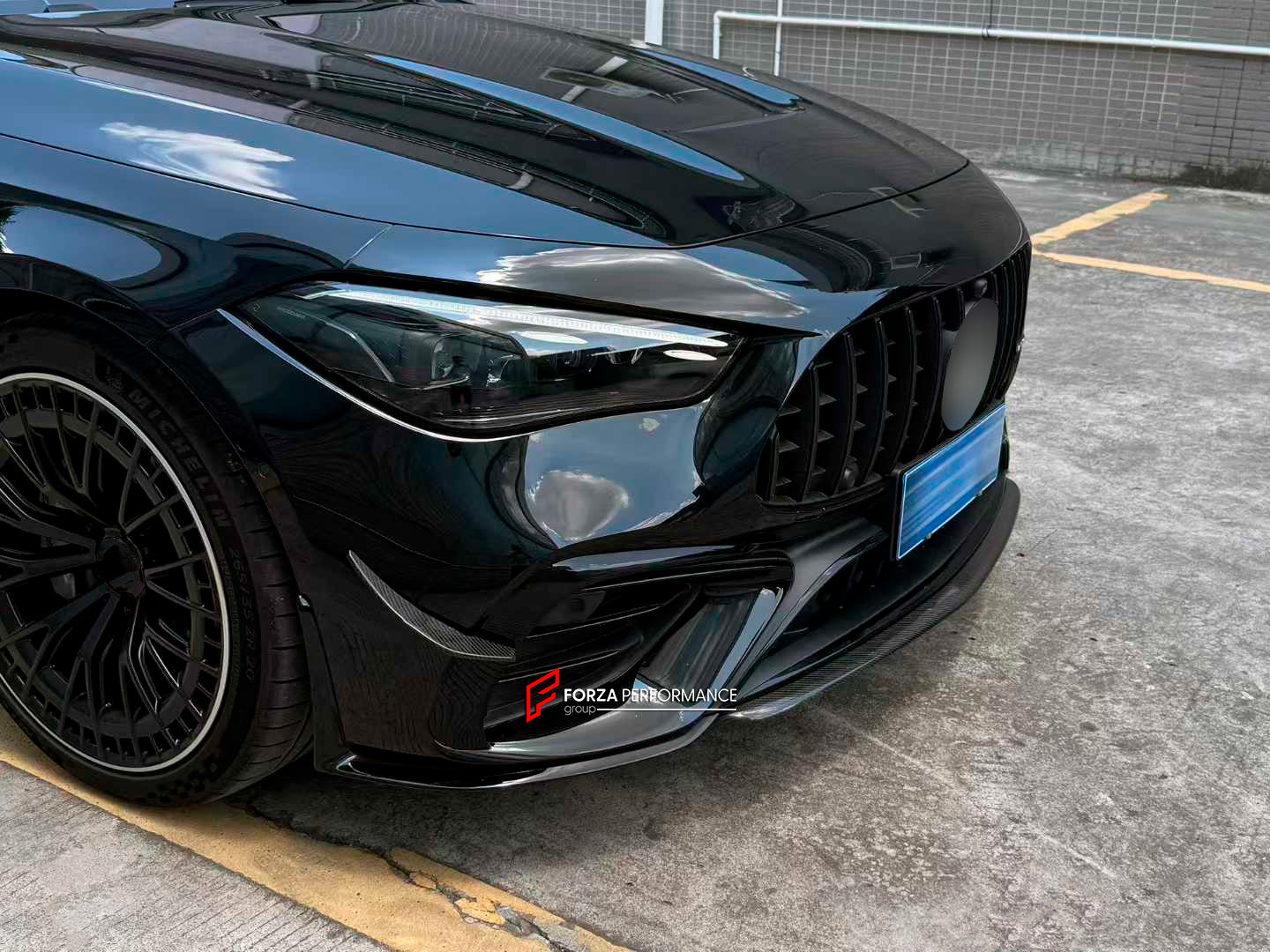 DRY CARBON FRONT LIP with CANARDS for MERCEDES-BENZ CLE53 AMG COUPE C236 A236 2023+

Set includes:

Front Lip
Front Canards

Material: Dry Carbon

NOTE: Professional installation is required