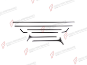 DRY CARBON FRONT ROOF TRIM STRIP WITH A-PILLAR COVERS for MERCEDES-BENZ G-CLASS W464 2019 - 2024

Set includes:
Front Roof Trim Strip
A-Pillar Covers

Material: Dry Carbon

NOTE: Professional installation is required.