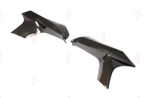 DRY CARBON FRONT SPLITTERS for BMW M5 F90 PRE LCI 2018 - 2020
Set includes:

Front Splitters
Material: Dry Carbon

NOTE: Add-on type - installs over the original part. Professional installation is required.
