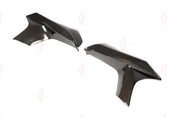 DRY CARBON FRONT SPLITTERS for BMW M5 F90 PRE LCI 2018 - 2020
Set includes:

Front Splitters
Material: Dry Carbon

NOTE: Add-on type - installs over the original part. Professional installation is required.