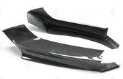 DRY CARBON FRONT SPLITTERS MP STYLE for BMW 2 SERIES F22 F23 2014 - 2021
Set includes:

Front Splitters
Material: Dry Carbon

NOTE: Add-on type - installs over the original part. Professional installation is required.