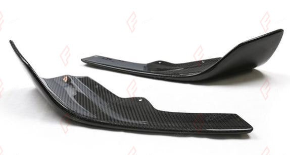 DRY CARBON FRONT SPLITTERS MP STYLE for BMW M2 F87 2016 - 2020
Set includes:

Front Splitters
Material: Dry Carbon

NOTE: Add-on type - installs over the original part. Professional installation is required.