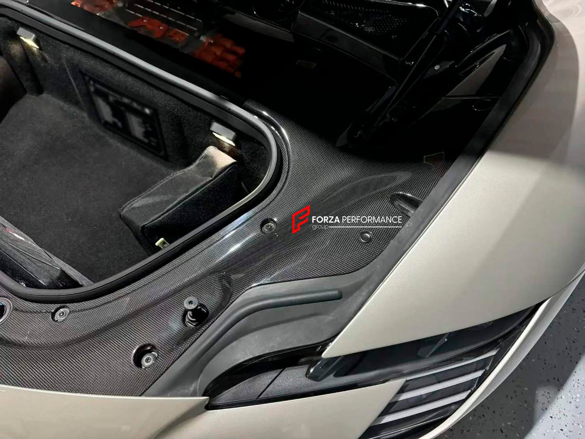 DRY CARBON FRONT STORAGE BOX for FERRARI SF90 Forza Performance Custom fit