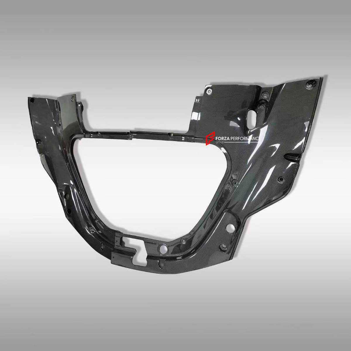 DRY CARBON FRONT STORAGE BOX for FERRARI SF90 Forza Performance Custom fit