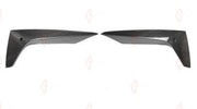 DRY CARBON FRONT UPPER SPLITTERS MP STYLE for BMW M2 F87 2016 - 2020
Set includes:

Front Upper Splitters
Material: Dry Carbon

NOTE: Add-on type - installs over the original part. Professional installation is required.