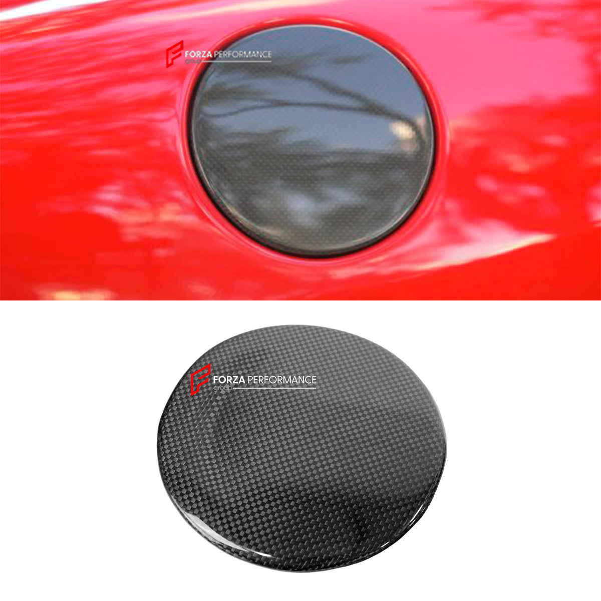 DRY CARBON GAS CAP FUEL DOOR for FERRARI 488 GTB SPIDER 2015 - 2020

Set includes:

Gas Cap / Fuel Door

Material: Carbon Fiber

NOTE: Professional installation is required.