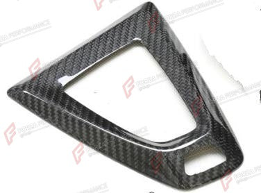 DRY CARBON GEAR SURROUND COVER for BMW M2 F87 2016 - 2020
Set includes:

Gear Surround Cover
Material: Dry Carbon

NOTE: Available for LHD and RHD cars - specify your drive side. For LHD (left-hand drive) cars only. Add-on type - installs over the original part. Professional installation is required.