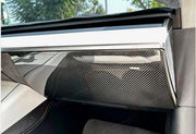 DRY CARBON GLOVE BOX COVER for TESLA MODEL 3 MODEL Y 2020 - 2025
Set includes:

Glove Box Cover
Material: Dry Carbon

NOTE: Add-on type - installs over the original part. Professional installation is required.