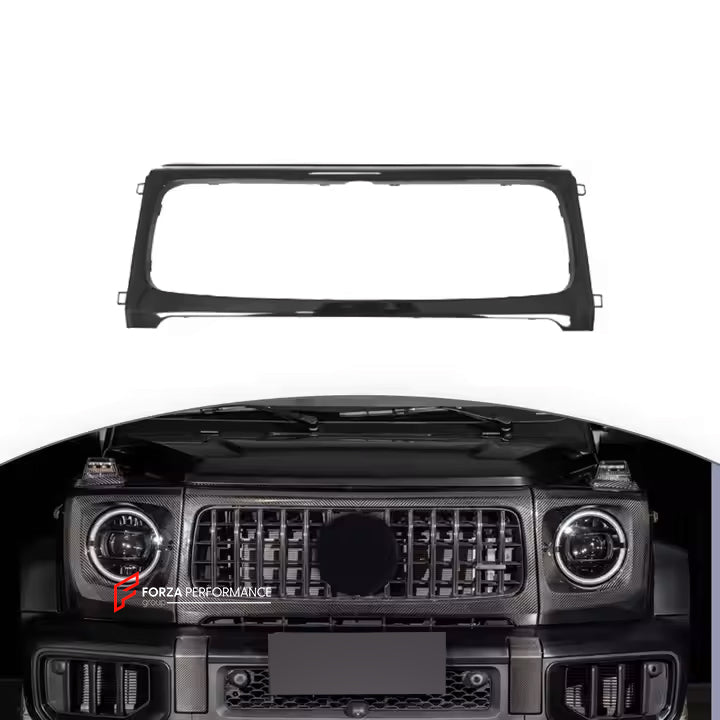 DRY CARBON GRILLE FRAME for MERCEDES-BENZ G-CLASS W465 G450 G350 G500 G550 AMG G63 2024+