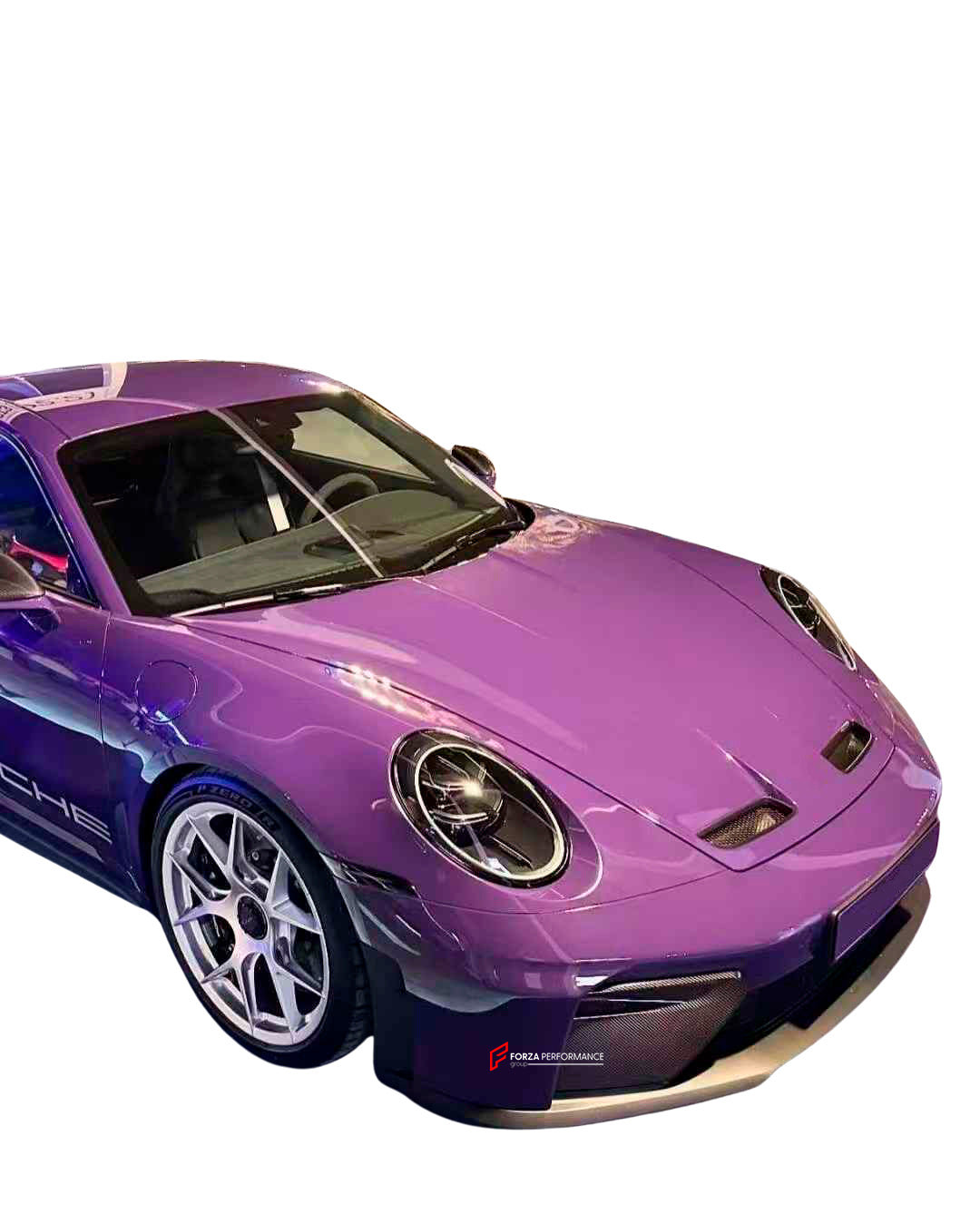 CONVERSION UPGRADE CARBON FRONT BUMPER for PORSCHE 911 992.1 992.2 CAR