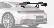 DRY CARBON GT3 STYLE REAR WING SPOILER for PORSCHE 911 992.2 CARRERA COUPE S T 4S 2024+ Forza Performance Custom fit

Set includes:
Rear Wing Spoiler

Material: Dry Carbon

NOTE: Engine Lid is required for Spoiler to be installed. Professional installation is required.