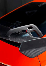 DRY CARBON GT3 STYLE REAR WING SPOILER for PORSCHE 911 992.2 CARRERA COUPE S T 4S 2024+ Forza Performance Custom fit

Set includes:
Rear Wing Spoiler

Material: Dry Carbon

NOTE: Engine Lid is required for Spoiler to be installed. Professional installation is required.