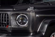 DRY CARBON HEADLIGHT COVER for MERCEDES-BENZ G-CLASS W465 G450 G350 G500 G550 AMG G63 2024+



Set includes:

Headlight Covers

Material: Dry Carbon