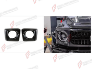 DRY CARBON HEADLIGHT COVERS for MERCEDES-BENZ G-CLASS W464 2019 - 2024 FORZA PERFORMANCE custom fit TOP Style

Set includes:
Headlight Covers

Material: Dry Carbon

NOTE: Professional installation is required.